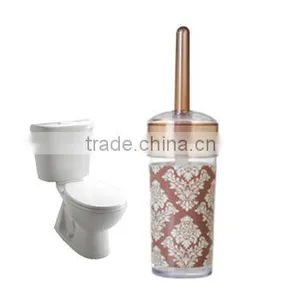 New Design Plastic Colorful Toilet Brush With Holder thumbnail-2