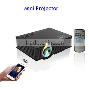 OEM Wireless WIFI Mobile Smart Mini Projector, Logo Branding Home Theater Projector thumbnail-1