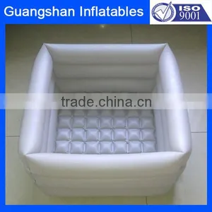 Outdoor PVC Custom Portable Foot Tub Inflatable Foot Wash Basin thumbnail-1