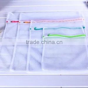 WF-X1: MuJia Wholesale Coarse Mesh and Fine Mesh Laundry Bag , Laundry Bag, Dirty Laundry Bag for Travel, Net Storage Bag thumbnail-2