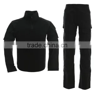 Wholesale Tactical Military Camouflage Frog Suits Black Uniform thumbnail-1