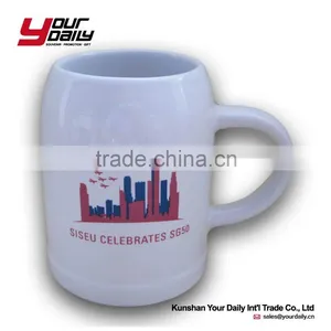 Popular Top Grade Ceramics White Mug For Sublimation thumbnail-1