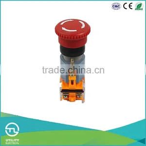 UTL New Hot Products Press To Lock Twist Mushroom Waterproof Push Button Switch thumbnail-3