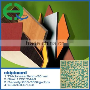 2014 Hot Sale High Quality Melamine Laminated Particle Board From China thumbnail-1