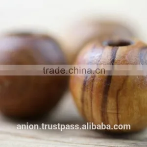 Olive Wood Round Beads 14mm thumbnail-5
