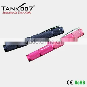 Hot Sale-AAA Battery Pockclip Mini Flashlight TANK007 E06 thumbnail-1