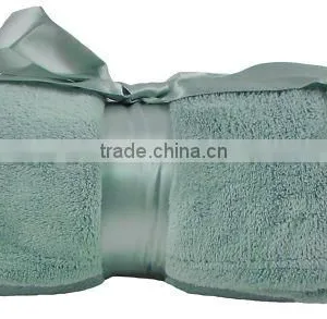 Soft Various Color Coral Cheap Fleece Gifts Promotional Blanket thumbnail-2