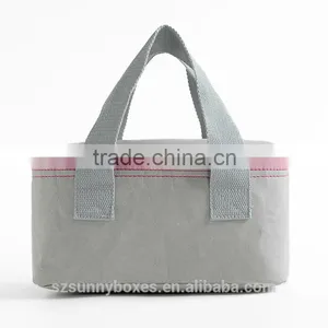 Tyvek Paper Hot Sale Waterproof Lunch Bags With Double Zipper thumbnail-4