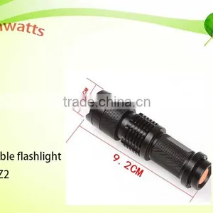 2016 Hot Sales LED Light Source and 14500/AA Battery Type Led Torch Light thumbnail-6