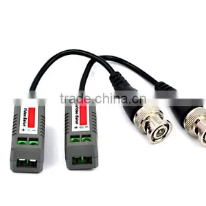 Hot Selling High Quality Long-distance Black Color Passive CCTV Video Balun Anti-jamming Video Balun With Rj45 YJS-202P thumbnail-1