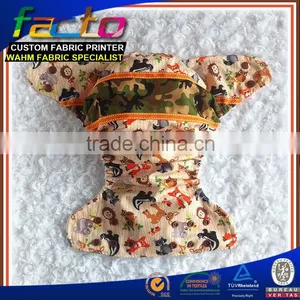 Polyester Interlock PUL Fabric, 100% Polyester for Diaper thumbnail-1
