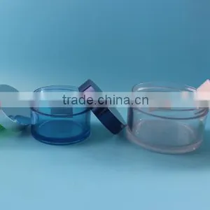 50g 50ml Empty Clear Thick PET Plastic Cream Jar Container With White Screw Cap thumbnail-5