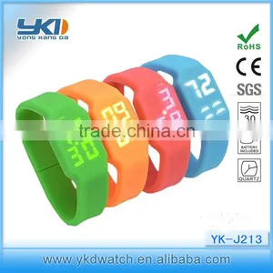 Top Quality Silicone Usb Bracelet Watch Hot Selling in EU Market thumbnail-1