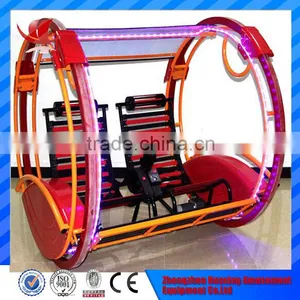2016 Hot Direct Amusement Park Equipment Travelling Car Happy go Kart Swing Happy Car for Sale thumbnail-4