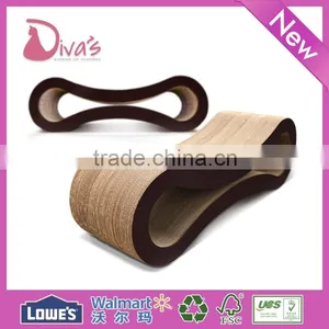 2016 Hot Sales High Quality Wholesale Cardboard Cat Scratchers/ Cat Scracthing Board thumbnail-2
