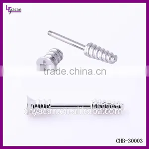 Wholesale Cheap Price Surface Barbell Surgical Steel Nipple Rings thumbnail-1