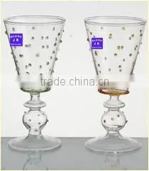 Glass Stemmed Goblet thumbnail-1