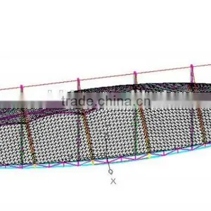 Tensile Fabric Architecture Roofing System With Umbrella Cover Chukah PTFE Fabric thumbnail-4