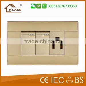 US CANADA Wall Socket 3 Gang America Electrical Outlet Plug Socket American thumbnail-4