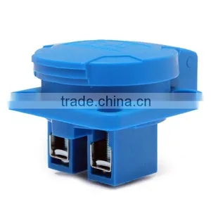 CF11031 IP44 2 Pin Industrial Waterproof Outdoor Power Outlet Socket 230V 16A thumbnail-4