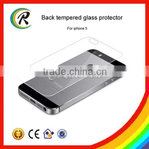 Wholesale Rear Screen Guard Tempered Glass for Iphone 5 Back Tempered Glass Film thumbnail-2