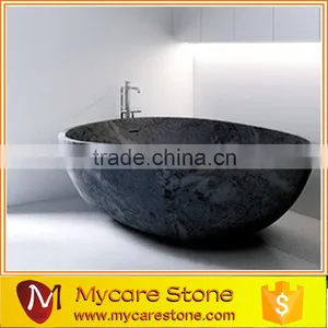Luxury Bathroom Marble Stone Bathtub for Villa thumbnail-3