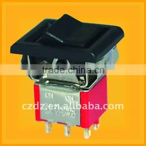 Pcb Mounting Toggle Switch,spring Return on off on Toggle Switch 3 Position thumbnail-1