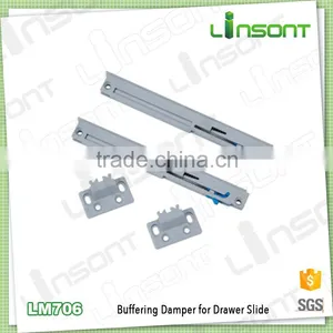 Heavy Duty Plastic Soft Close Plastic Damper Hardware Accessories for Drawer thumbnail-1