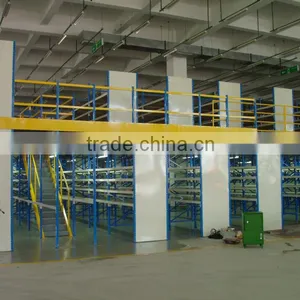 Warehouse Storage Mezzanine Floor Platform Shelving thumbnail-3