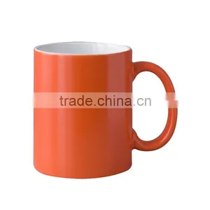 11 oz Color Changing Mug ( Orange ) thumbnail-1
