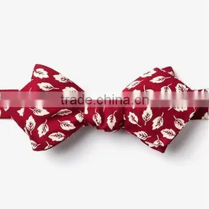2016 Fashion Creative Design Custom Brand Cotton Printed Bow Tie for Man thumbnail-1