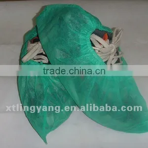 High Quality Nonwoven Household Green Disposable Non Skid Shoe Cover thumbnail-2