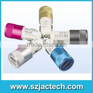 12-24V USB Car Chargers Dual USB Car Charger thumbnail-1