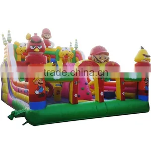 PVC Material Super Mario Slides Bouncer thumbnail-2