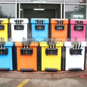 2+1 Mixed Flavours Table Top Frozen Yogurt Ice Cream Machine and Soft Serve Ice Cream Machine thumbnail-6