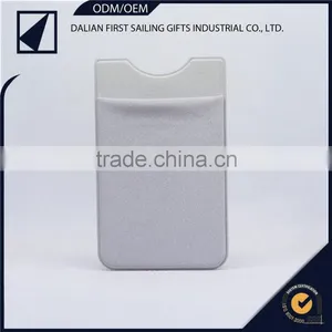 Brand Printing Sticky id Card Pocket Holder for Mobile Phone thumbnail-3