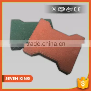 QINGDAO 7KING Cheapest EPDM Driverway/wall Rubber Floor Paver Mat thumbnail-5