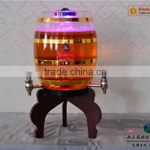 Crystal Cask Cannon Three Wine Faucets Cold Beer Dispenser thumbnail-2