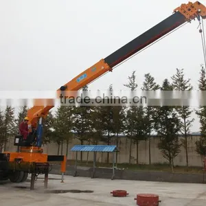 6.3ton Crane With Telescope Arms, SQ6.3S3, Hydraulic Crane on Truck. thumbnail-1