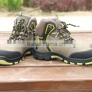 Top Quality Smash-proof Nubuck Leather Safety Footwear Steel Toe thumbnail-5