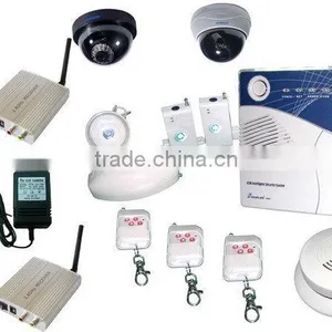 Wireless GSM Alarm Systems With SMS and MMS Functions, Support SD Card to Update Software thumbnail-1