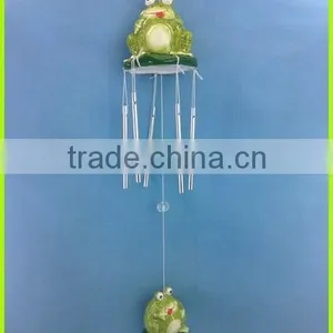 Wholesale Green Frog Terracotta Wind Chime thumbnail-1