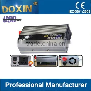 800w dc to ac Single Phase Type Output Inverter With USB Port thumbnail-1