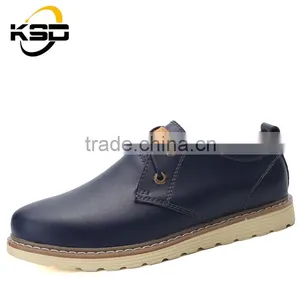 2016 New Popular Men's Comfortable Breathe Freely Low Recreational Leather Shoes thumbnail-1