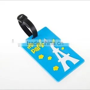 PVC Soft Plastic Luggage Tag thumbnail-4