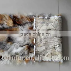 Gold Supplier From China Fox Fur Blanket Luxury Real Fur Genuine Style thumbnail-3