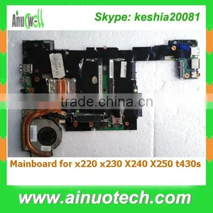 Integrated Laptop System Board Laptop Motherboard for Lenovo X220 X230 X240 X250 T430s Mainboard Replacement thumbnail-1