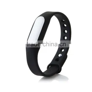 New Xiaomi Mi Band 1S With Heart Rate Sensor Wristband Bluetooth Bracelet Black thumbnail-2