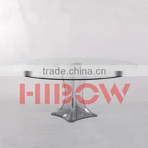 Clear Square Tables for Event thumbnail-1