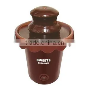 CF-18 Plastic Small Chocolate Fondue Fountain Used With Battery,chocolate Fountain Machine Price thumbnail-1